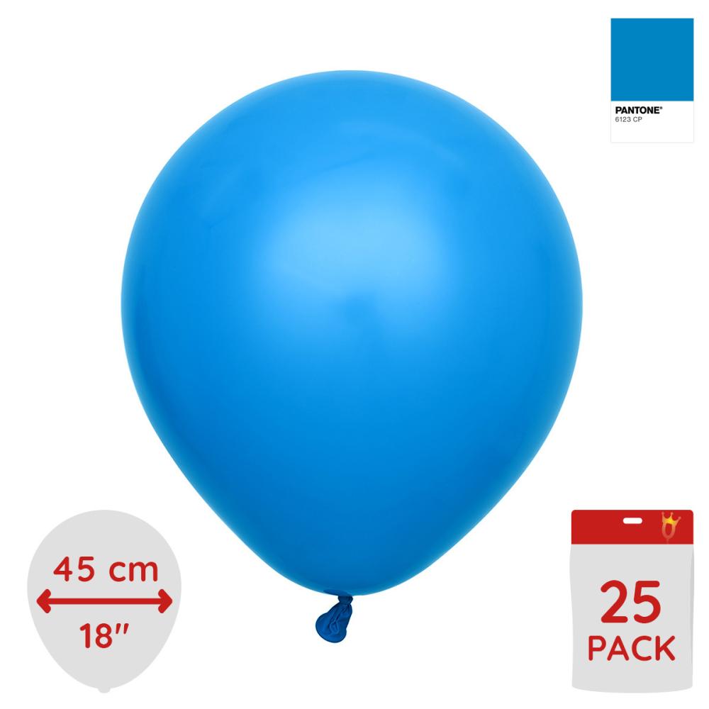 Latexballoons - Blue 45 cm 25-pack