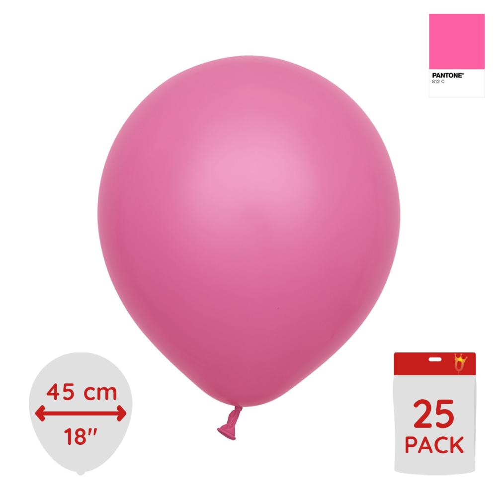 Latexballoons - Magenta 45 cm 25-pack