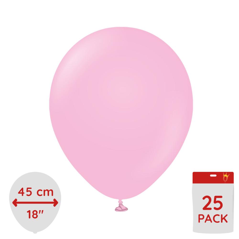 Latexballoons - Candy Pink 45 cm 25-pack