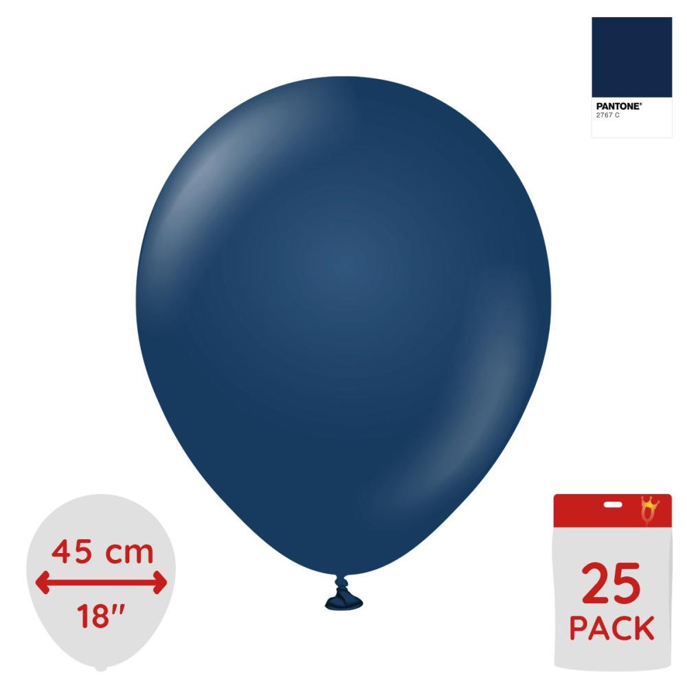 Latexballoons - Navy 45 cm 25-pack