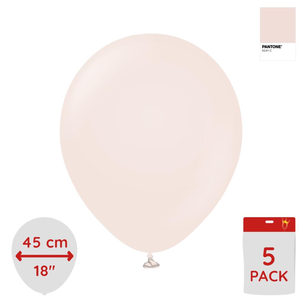 Latexballoons - Pink Blush 45 cm 5-pack