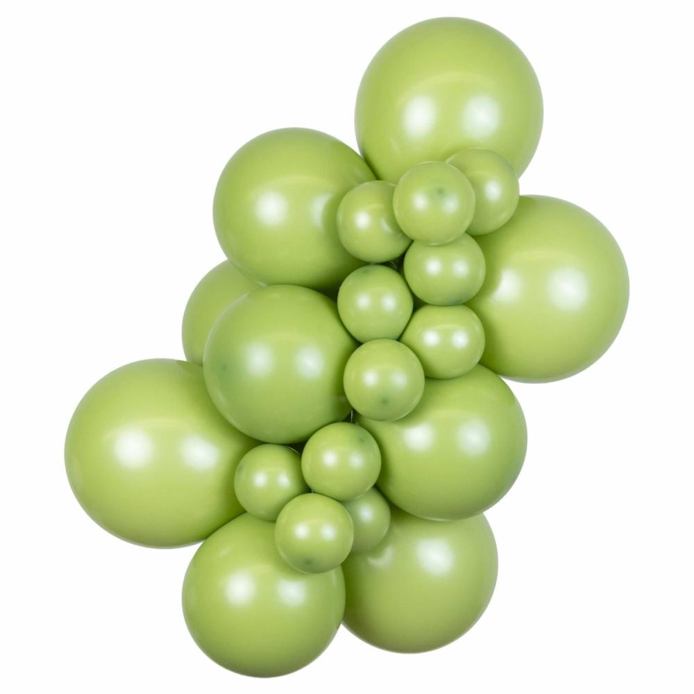 Latexballoons - Matcha 45 cm 5-pack