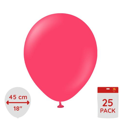 Latexballoons - Magenta Pink 45 cm 25-pack