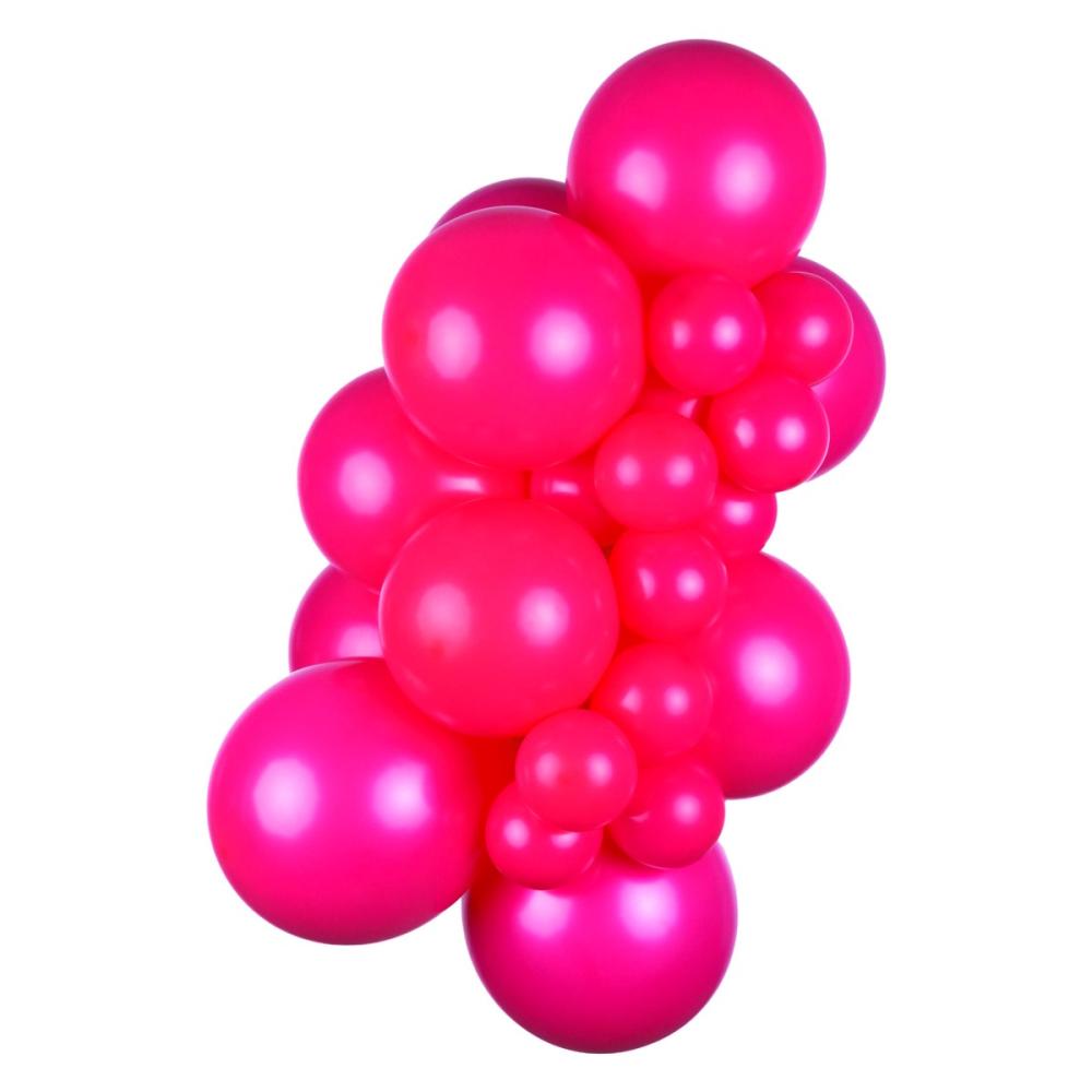 Latexballoons - Magenta Pink 45 cm 5-pack