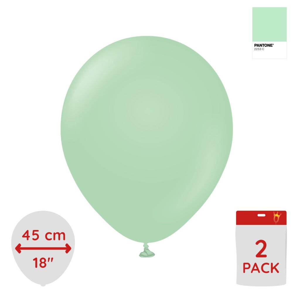 Latexballoons - Macaron Green 45 cm 5-pack