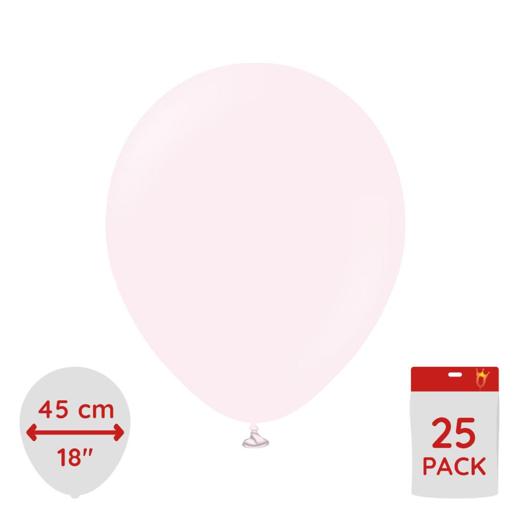 Latexballoons - Pale Pink 45 cm 25-pack