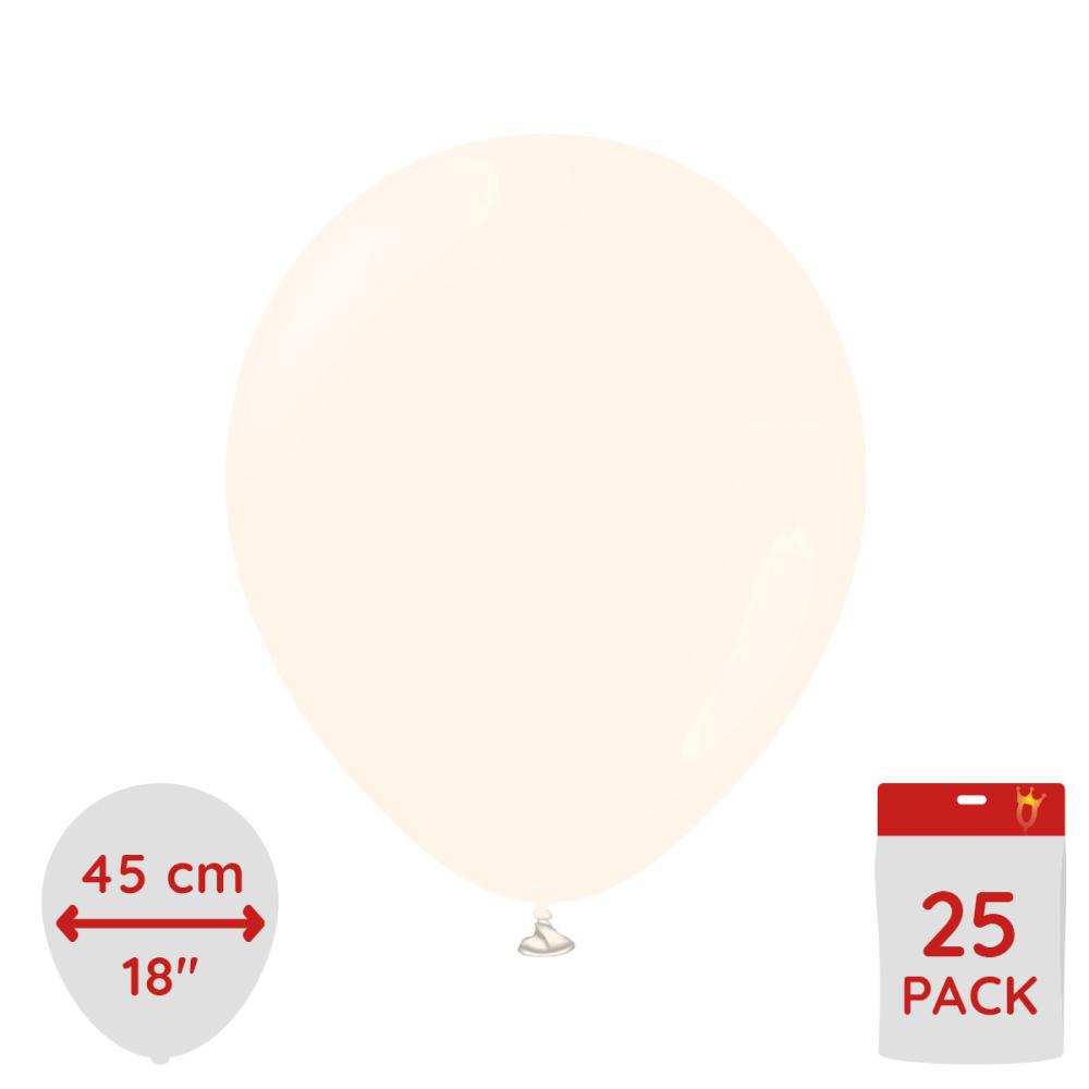 Latexballoons - Pale Salmon 45 cm 25-pack