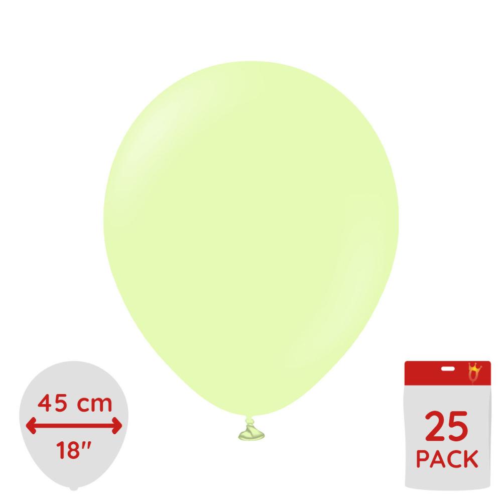 Latexballoons - Macaron Pistachio 45 cm 25-pack