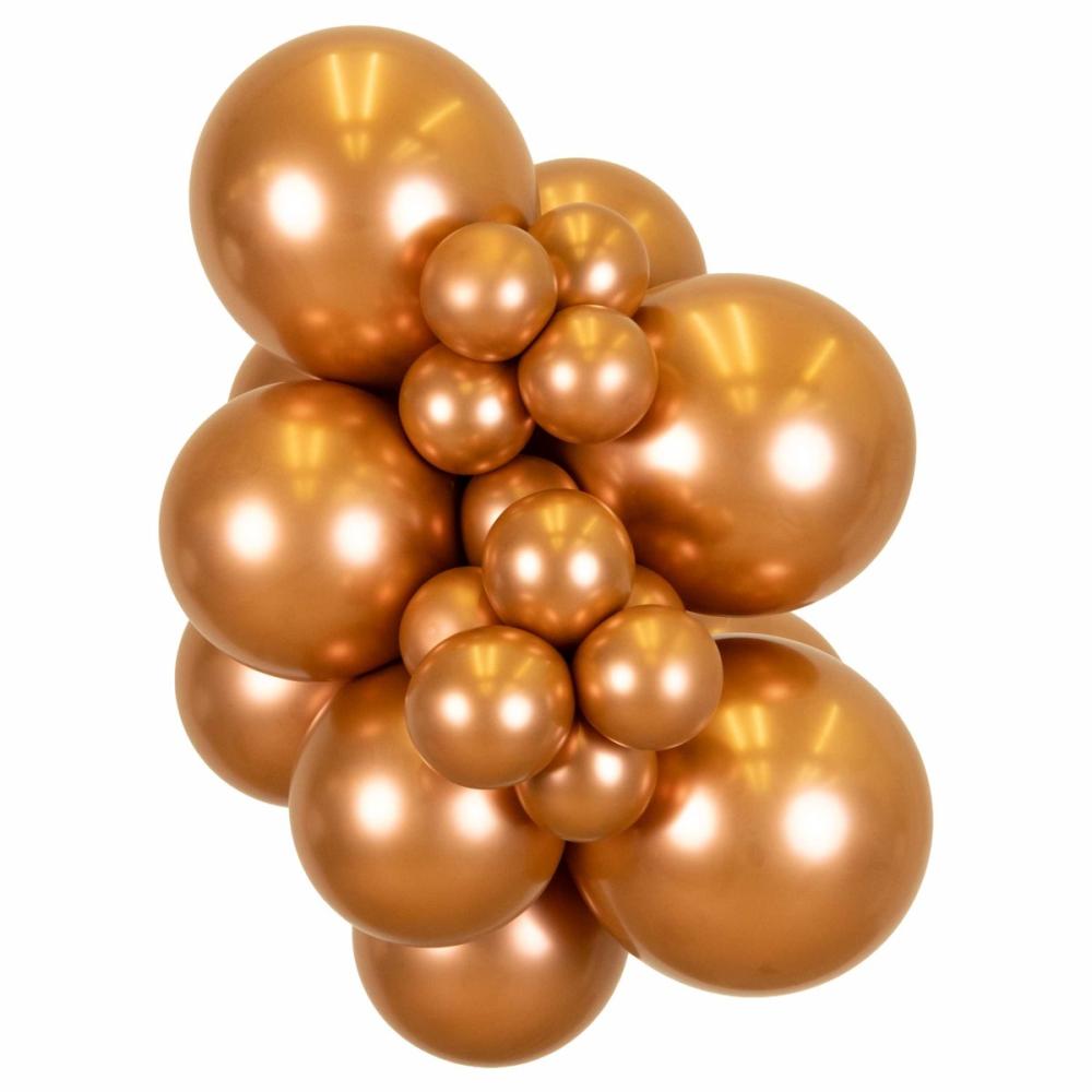 Latexballoons - Copper Chrome 45 cm 5-pack