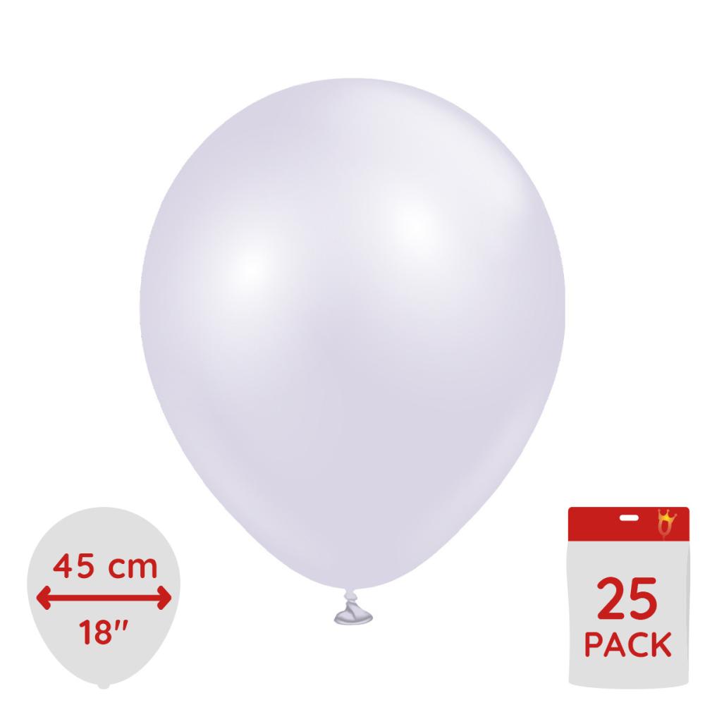 Latexballoons - Aura Lavender Fog 45 cm - 25-pack