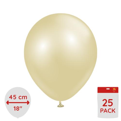 Latexballoons - Aura Antique Gold 45 cm - 25-pack