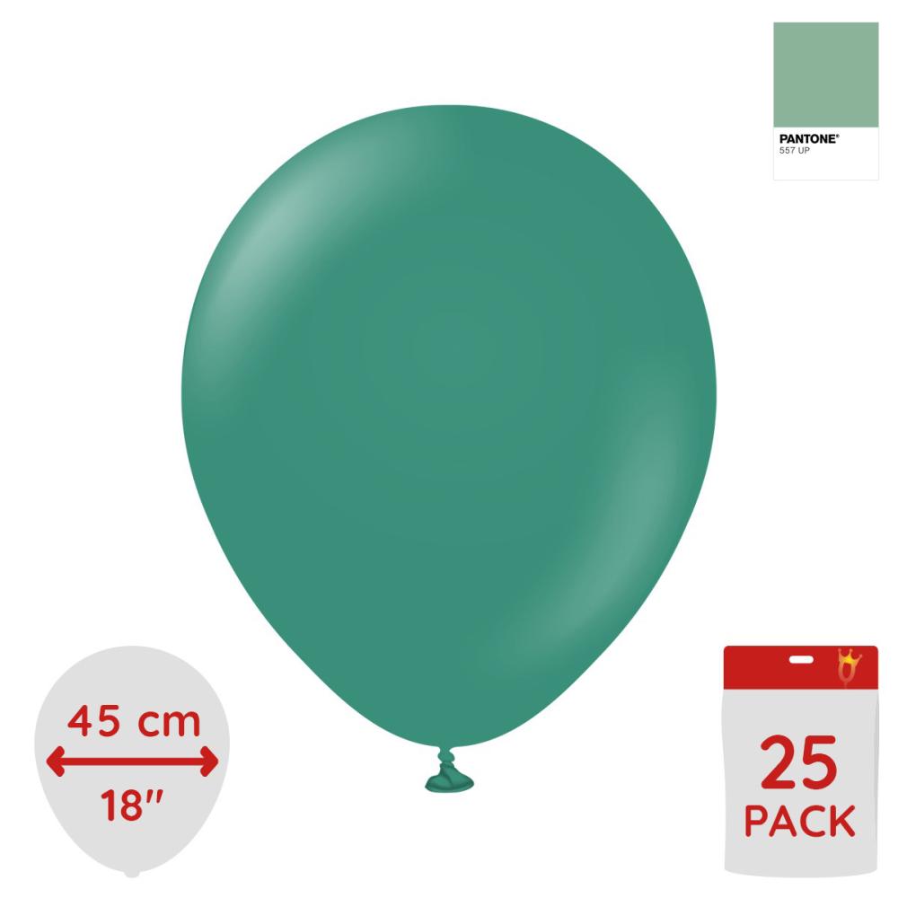 Latexballoons - Sage 45 cm 25-pack