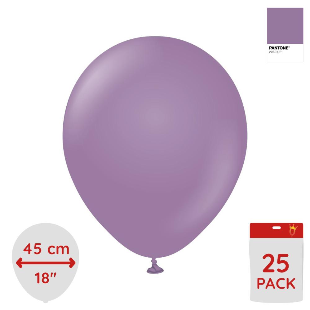 Latexballoons - Lavender 45 cm 25-pack