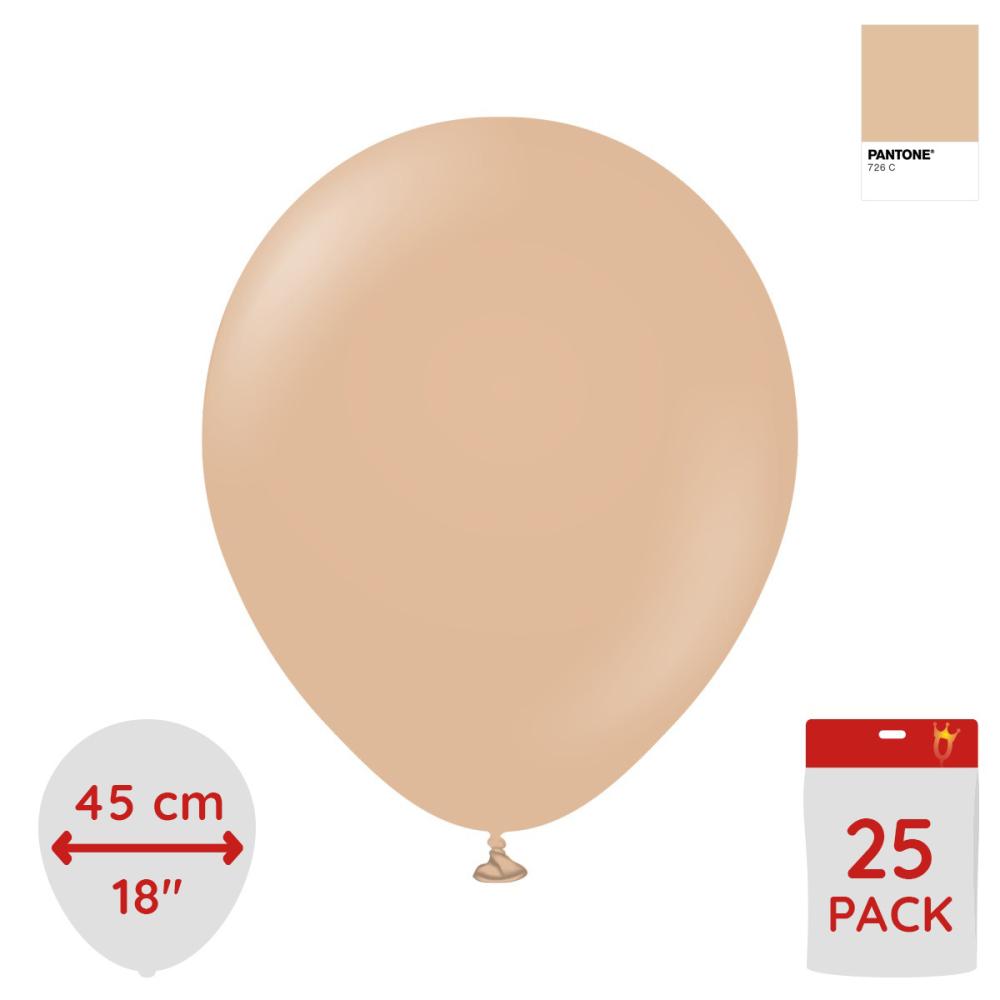 Latexballoons - Desert Sand 45 cm 25-pack