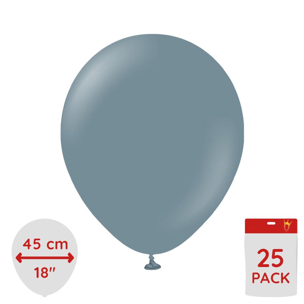 Latexballoons - Denim 45 cm 25-pack