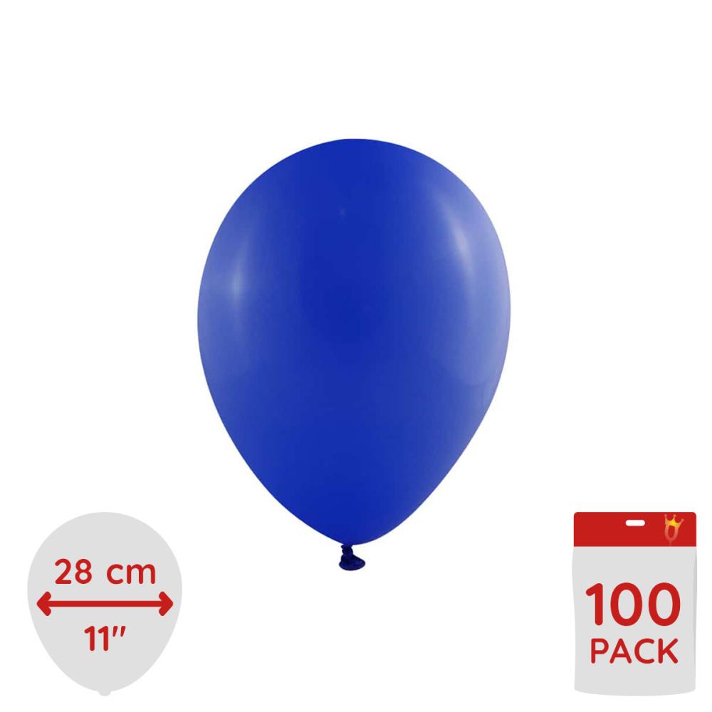 Latexballonger - Mörkblå 100-pack