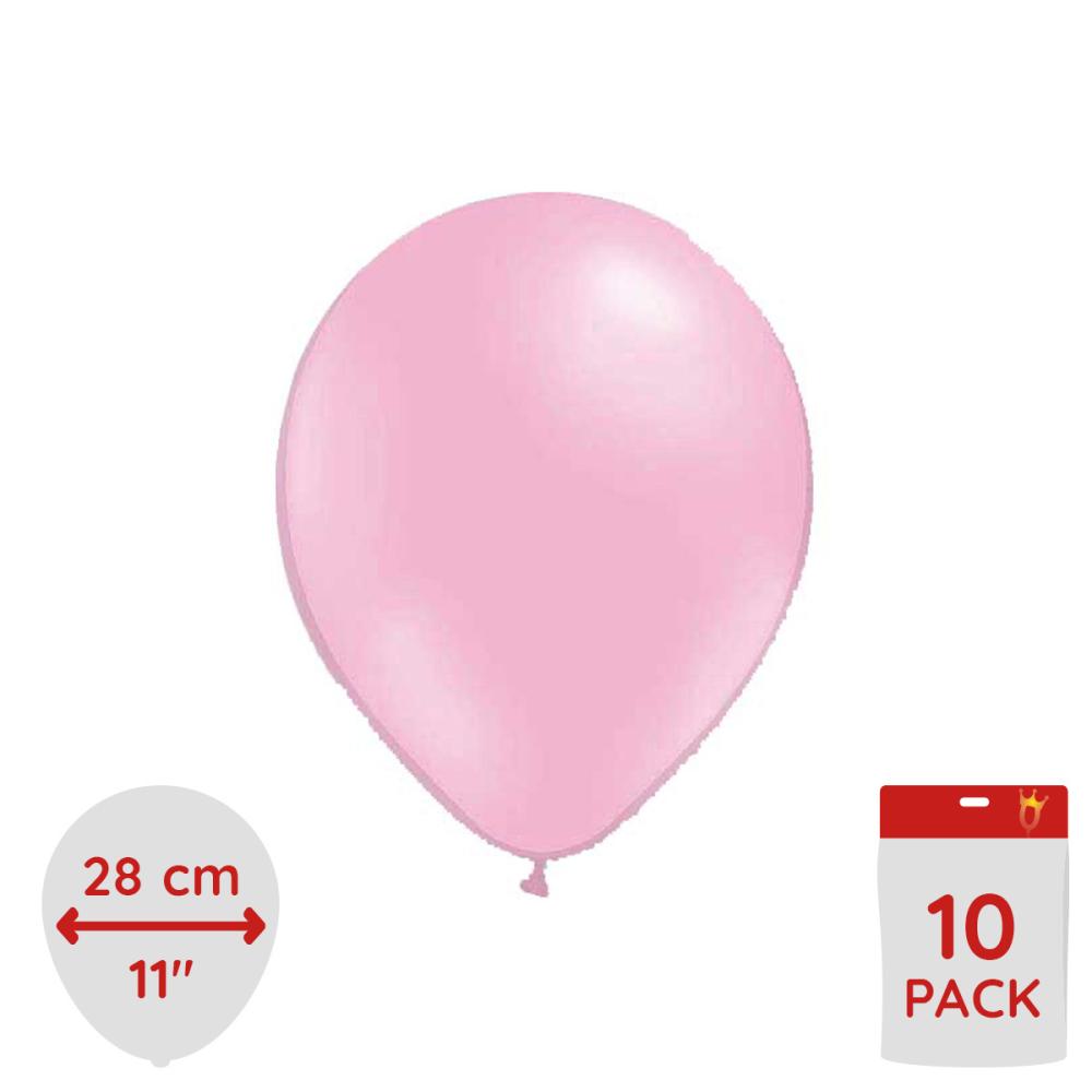 Latexballonger - Neon Rosa 10-pack