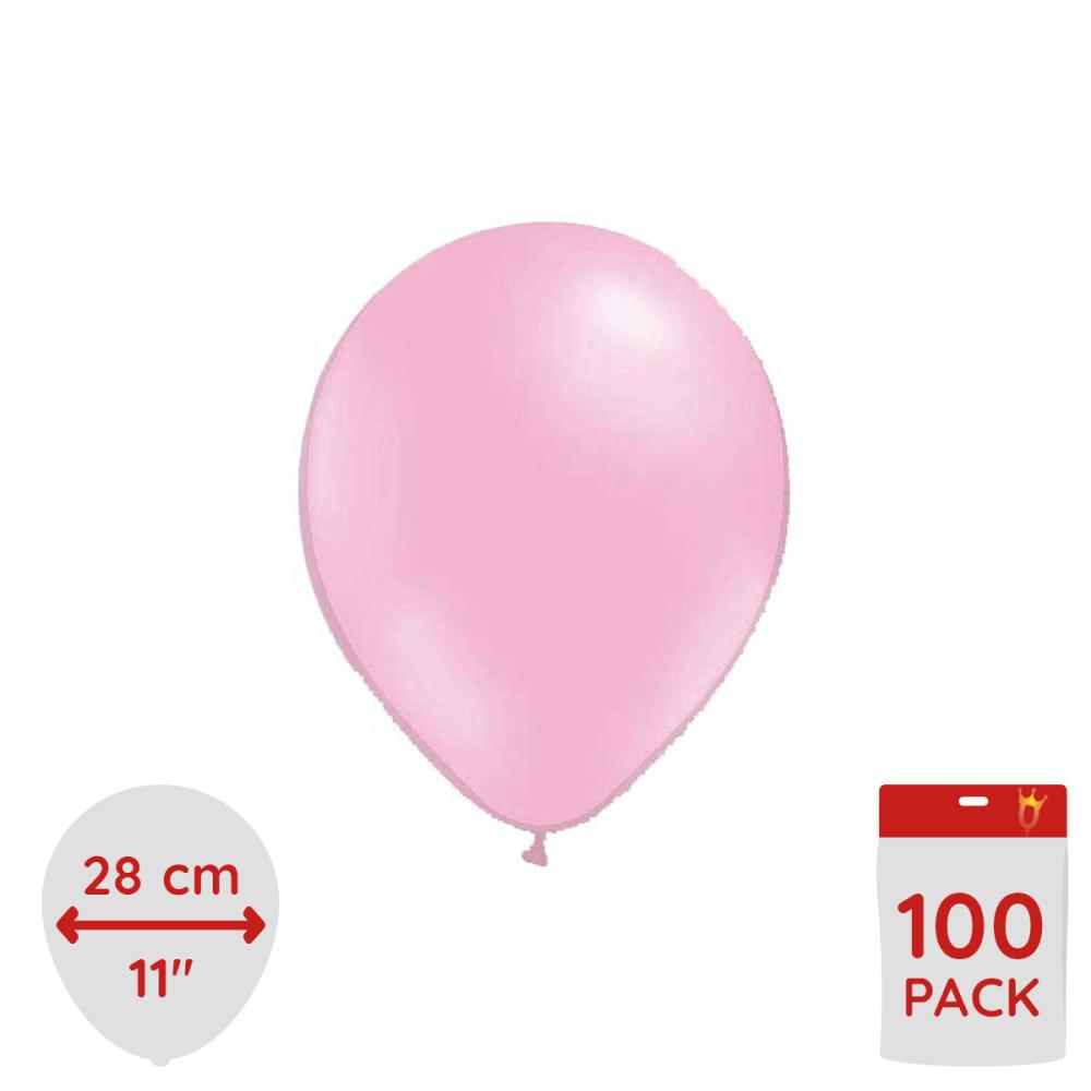 Latexballonger - Neon Rosa 100-pack