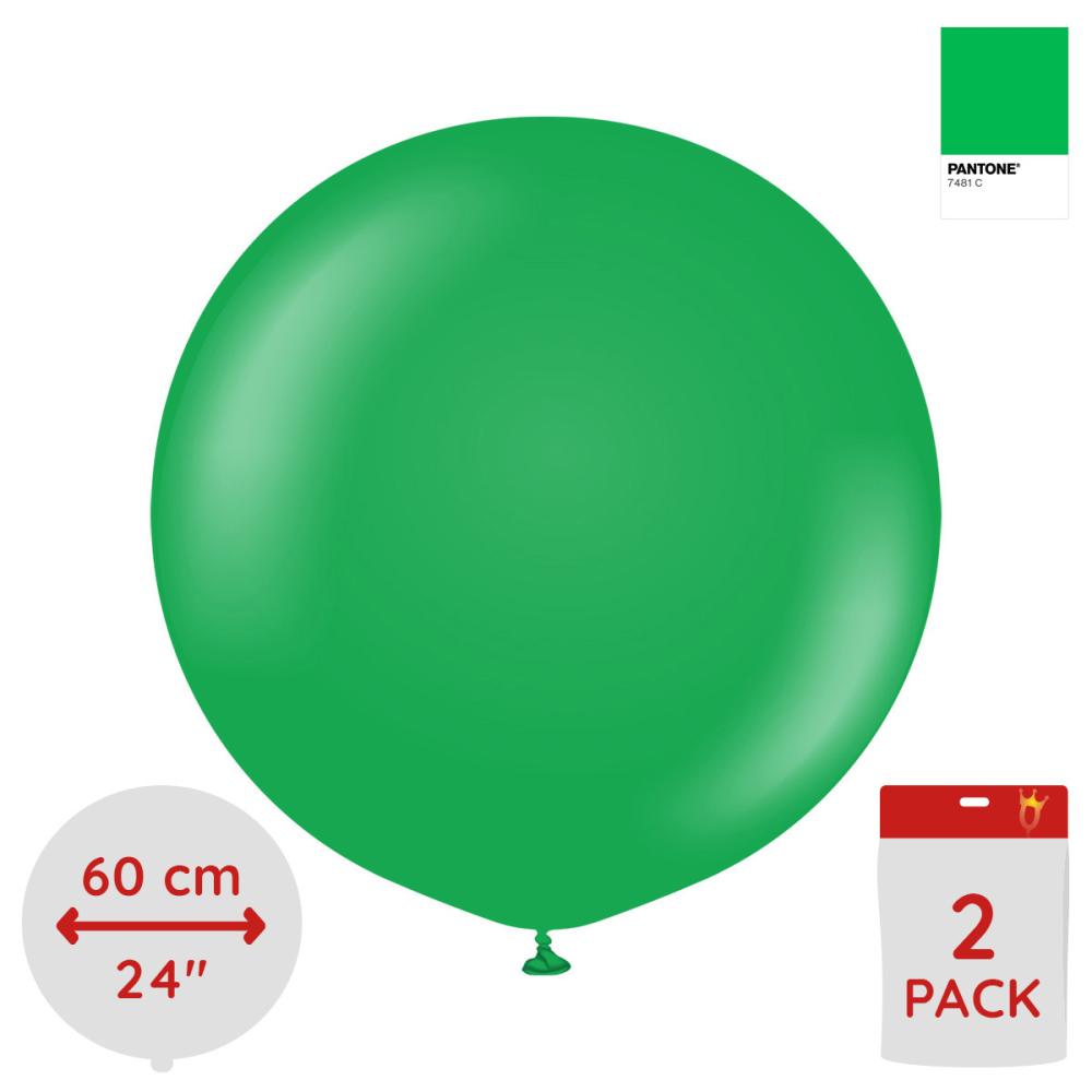 Latexballoons - Green 60 cm 2-pack