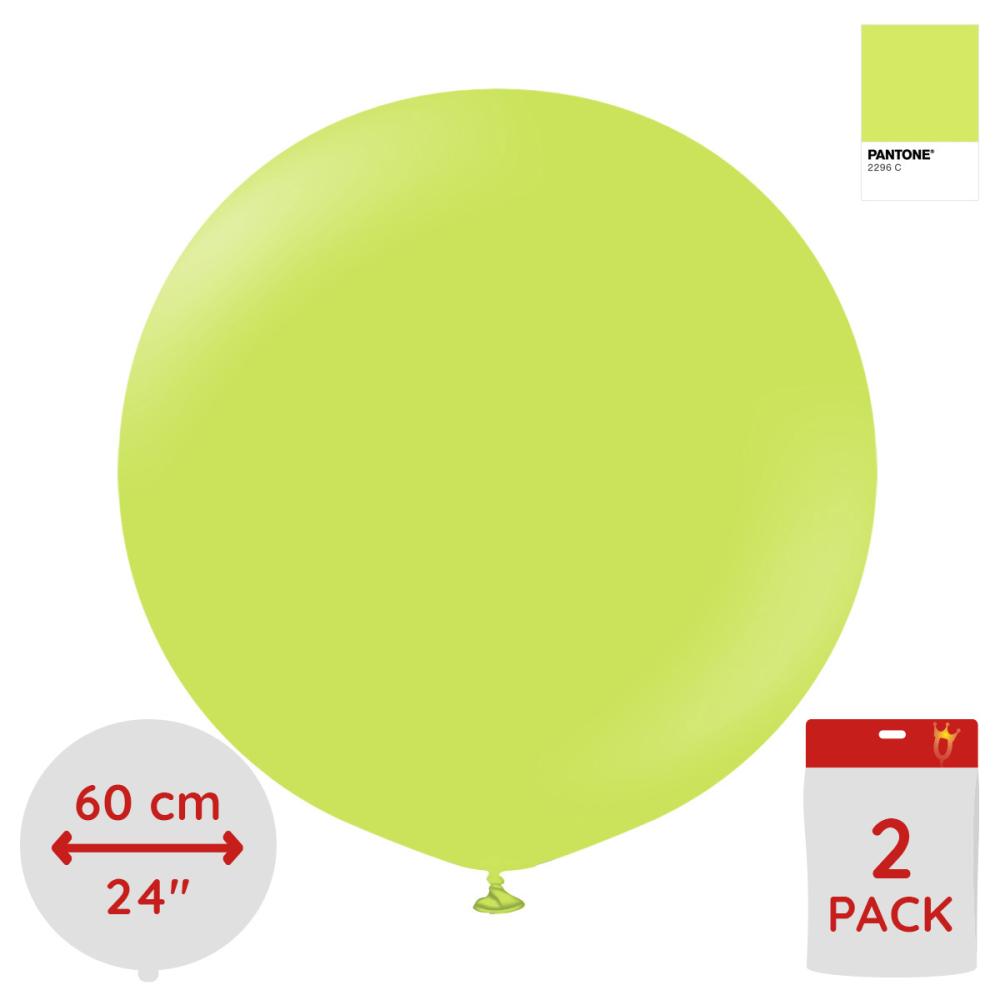 Latexballoons - Lime Green 60 cm 2-pack