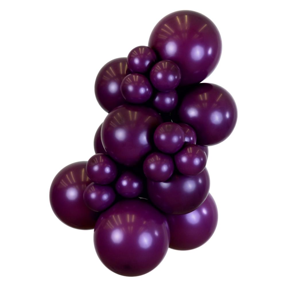 Latexballoons - Burgundy 60 cm 2-pack