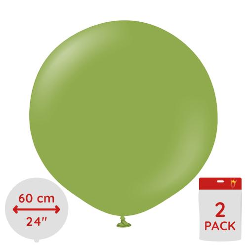 Latexballoons - Matcha 60 cm 2-pack