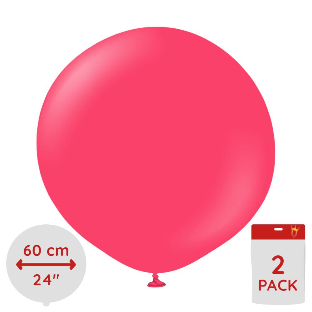 Latexballoons - Magenta Pink 60 cm 2-pack