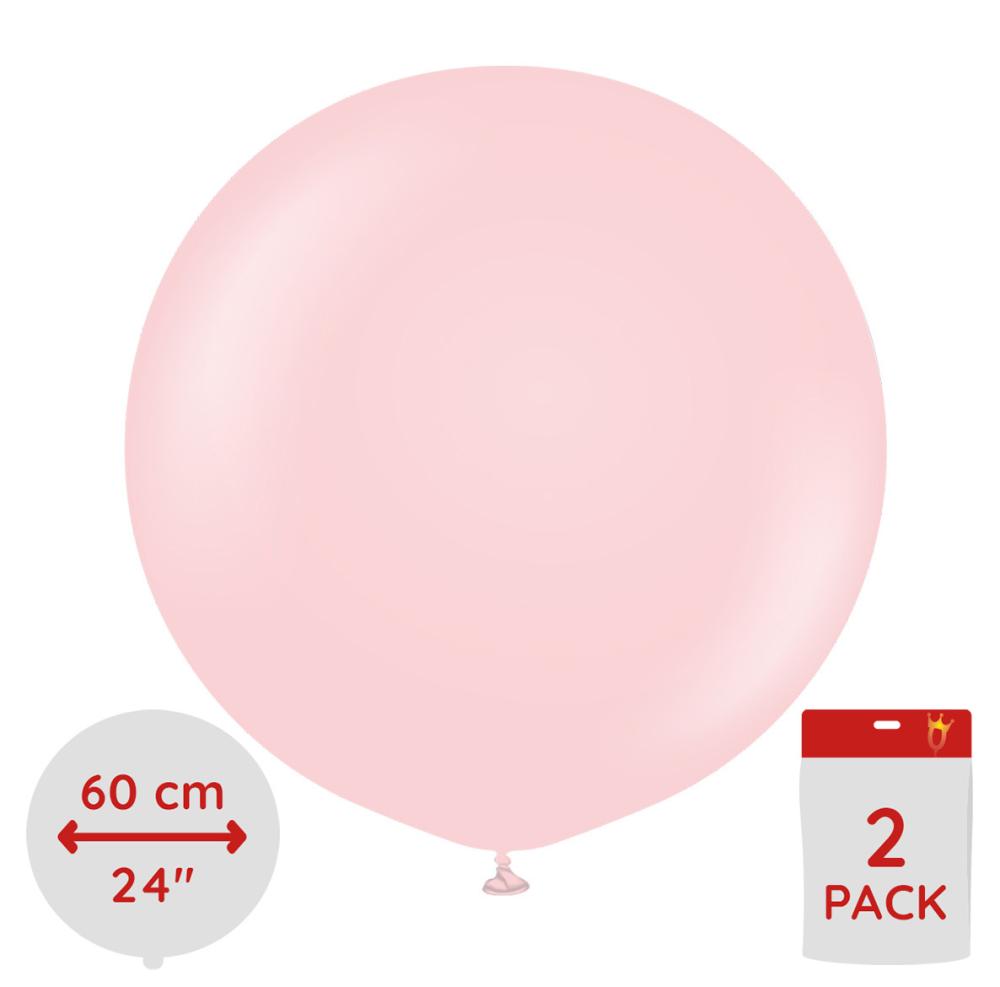 Latexballoons - Macaron Pink 60 cm 2-pack