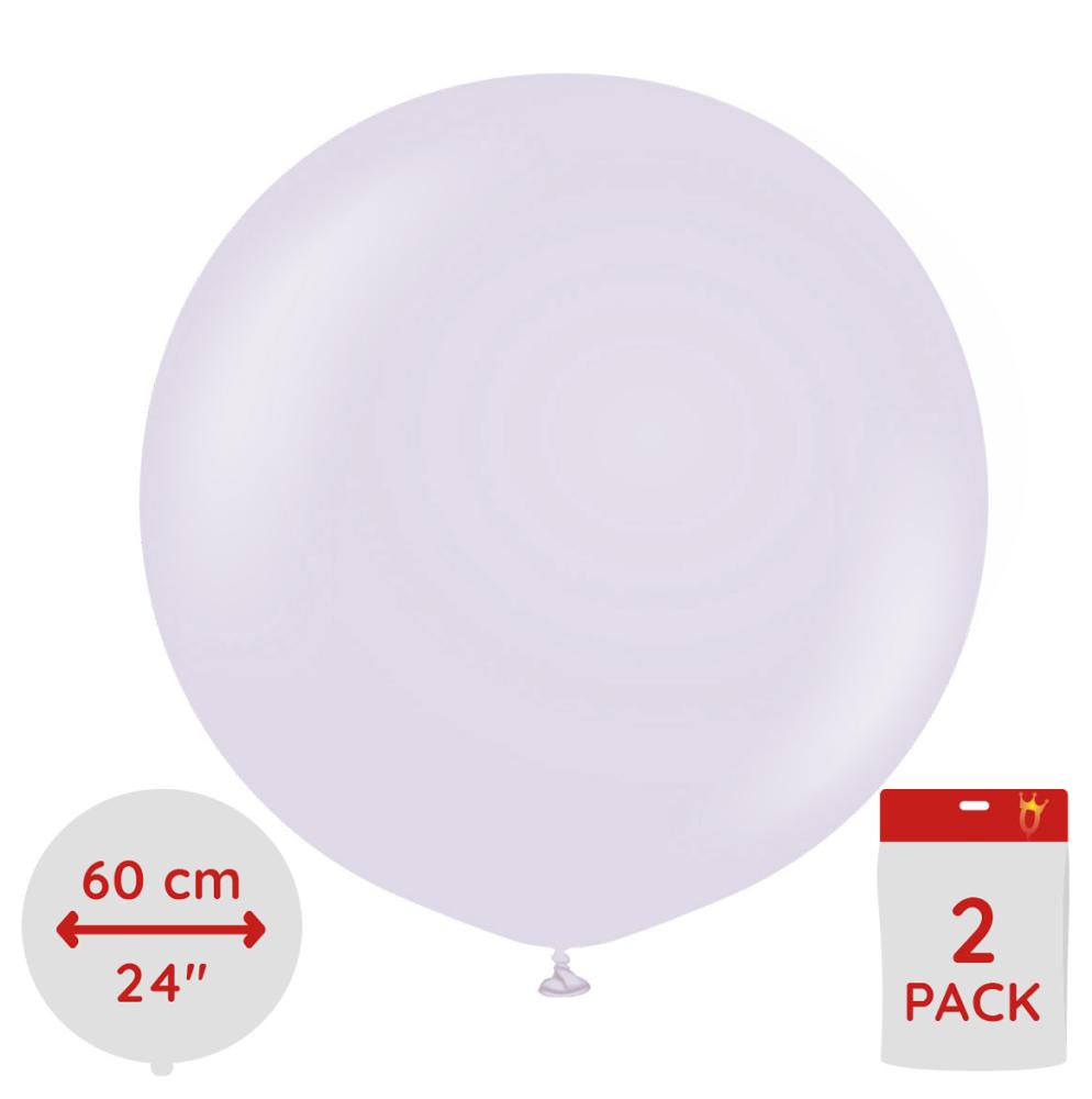 Latexballoons - Macaron Lilac 60 cm 2-pack