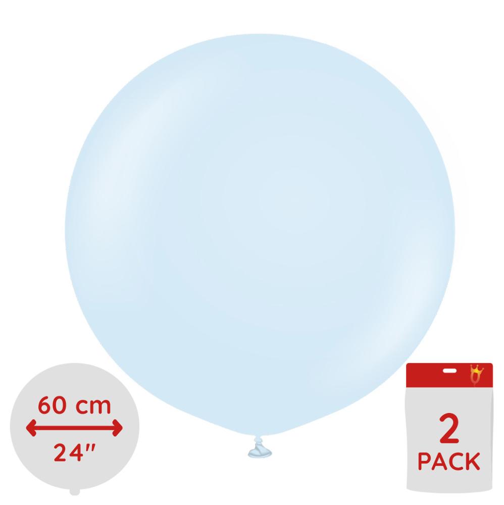Latexballoons - Macaron Baby Blue 60 cm 2-pack