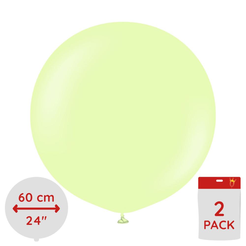 Latexballoons - Macaron Pistachio 60 cm 2-pack