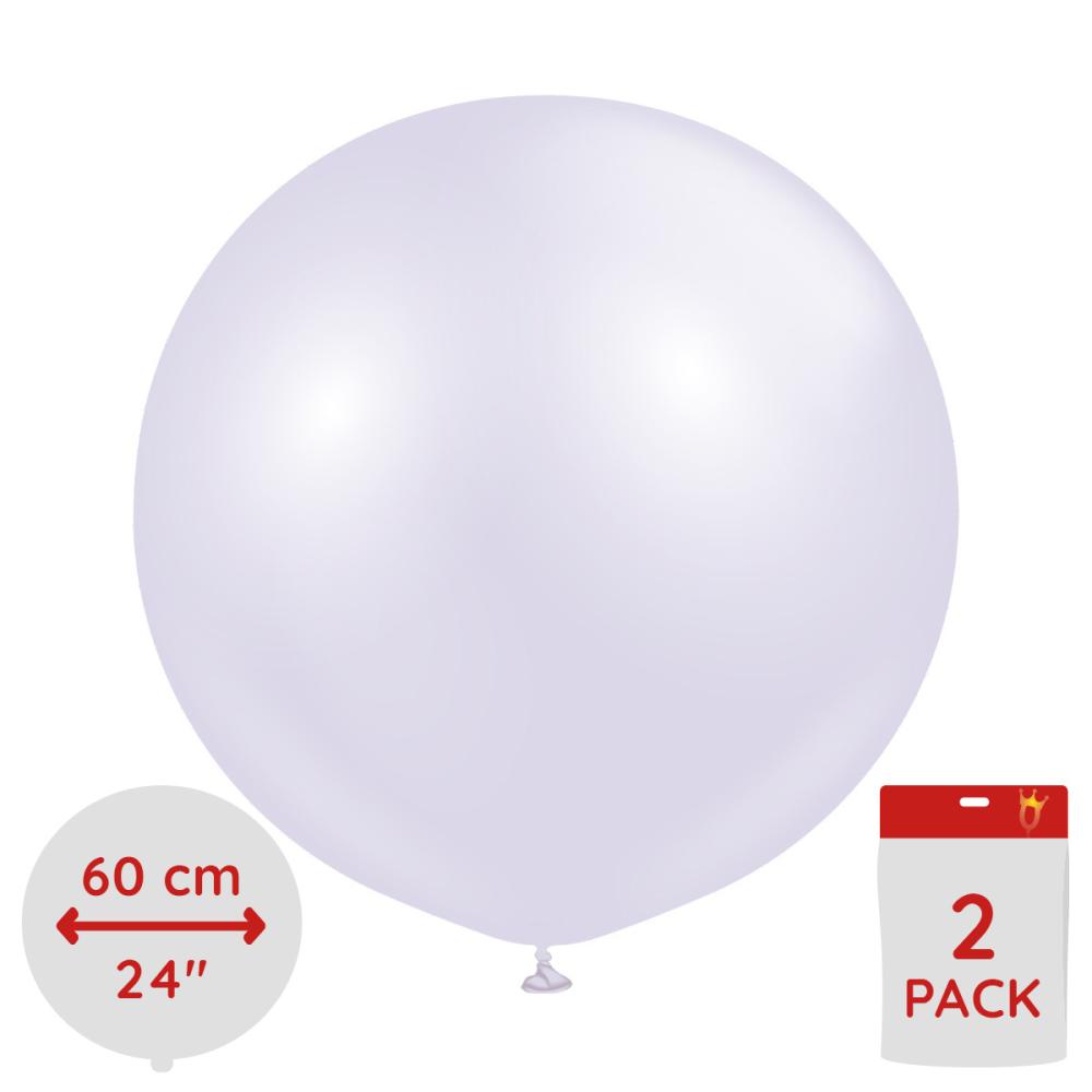 Latexballoons - Aura Lavender 60 cm Fog - 2-pack