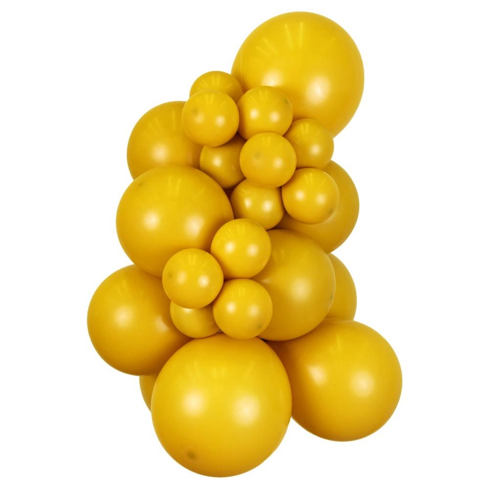 Latexballoons - Mustard 60 cm 2-pack