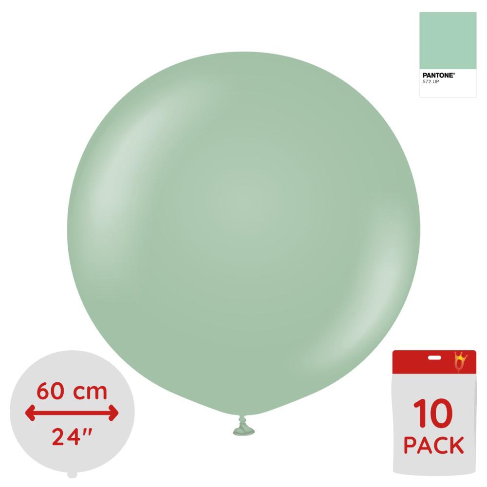 Latexballoons - Winter Green 60 cm 10-pack