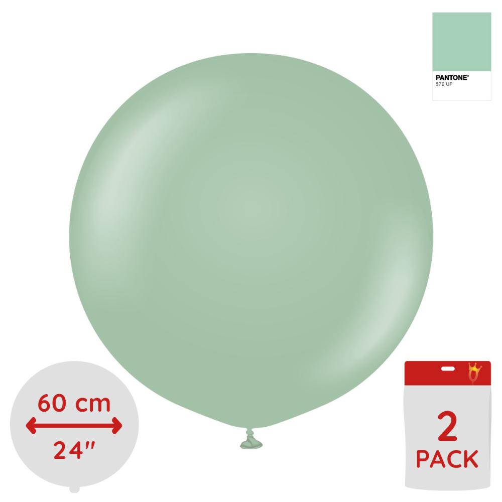 Latexballoons - Winter Green 60 cm 2-pack
