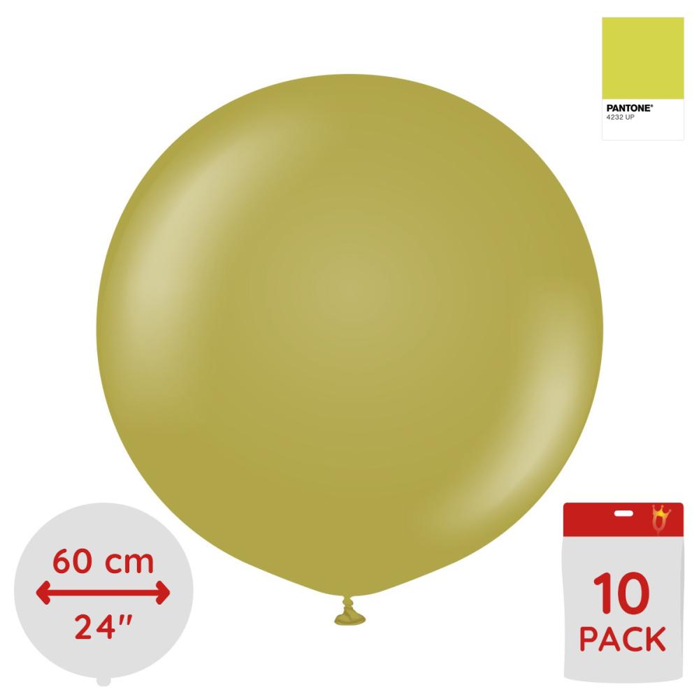 Latexballoons - Olive 60 cm 10-pack