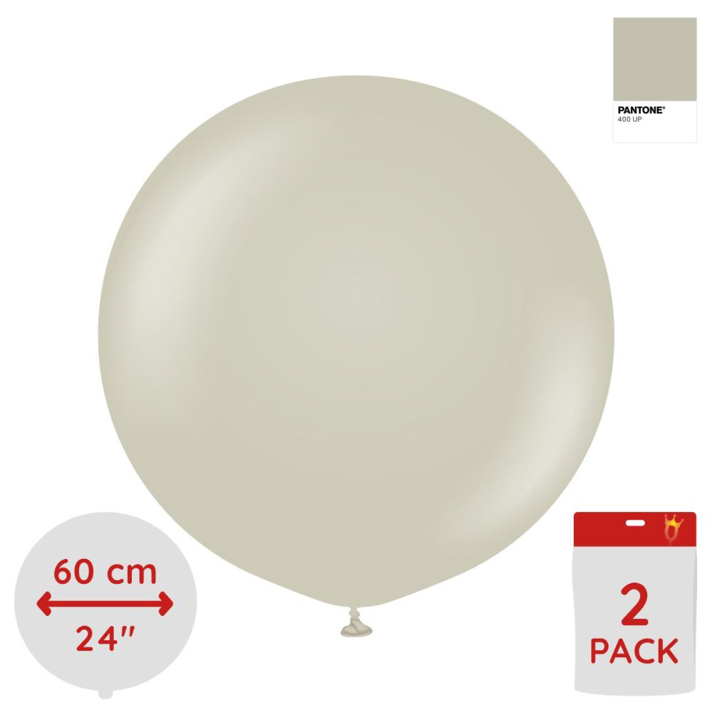Latexballoons - Stone 60 cm 2-pack