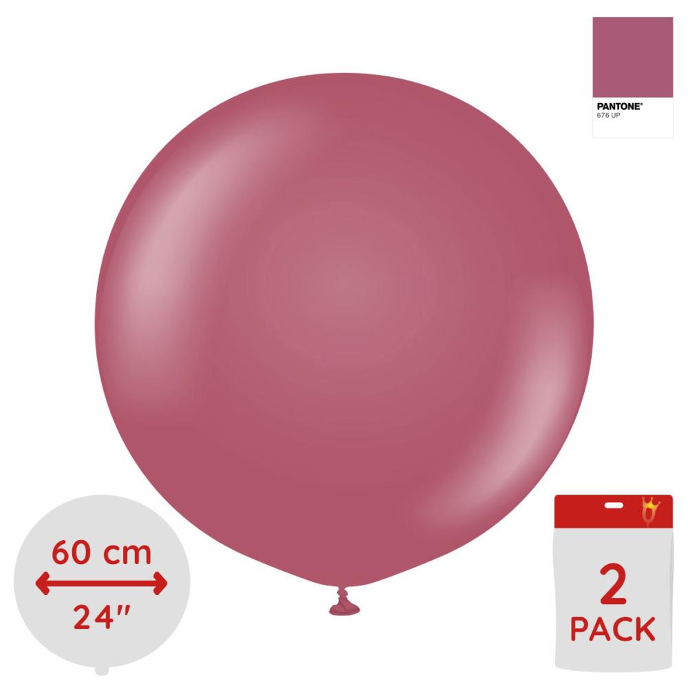 Latexballoons - Wild Berry 60 cm 2-pack