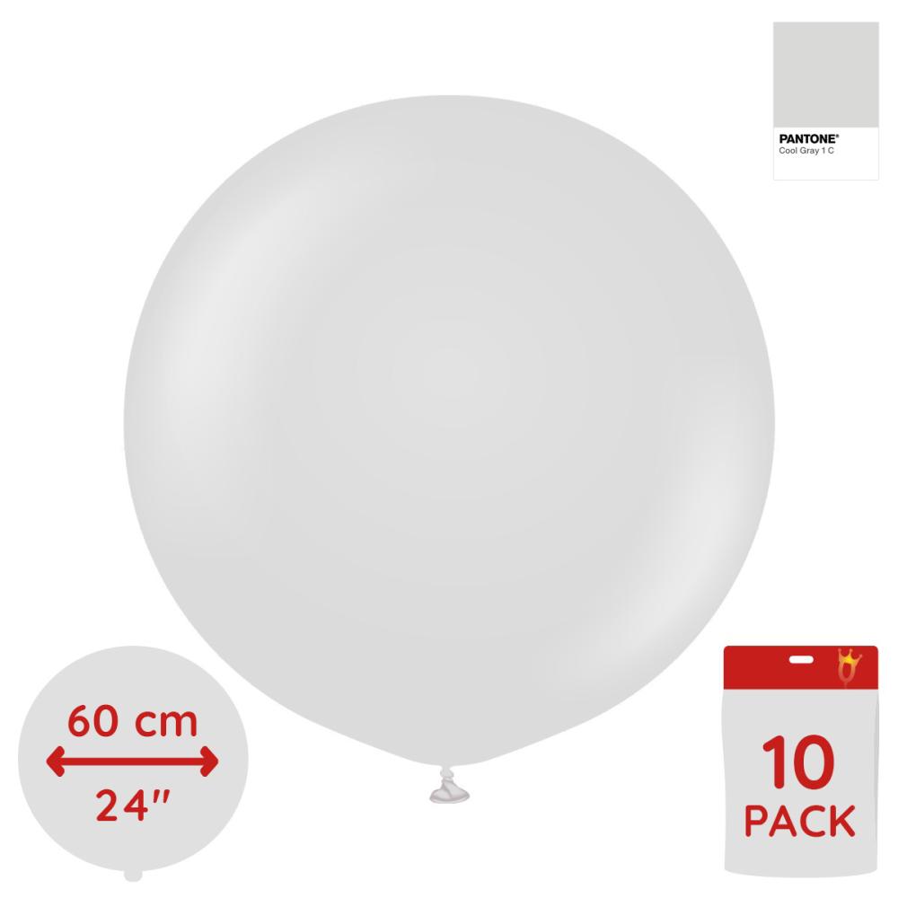 Latexballoons - Smoke 60 cm 10-pack