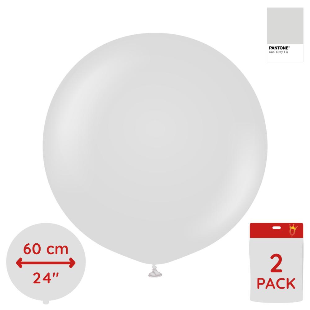 Latexballoons - Smoke 60 cm 2-pack