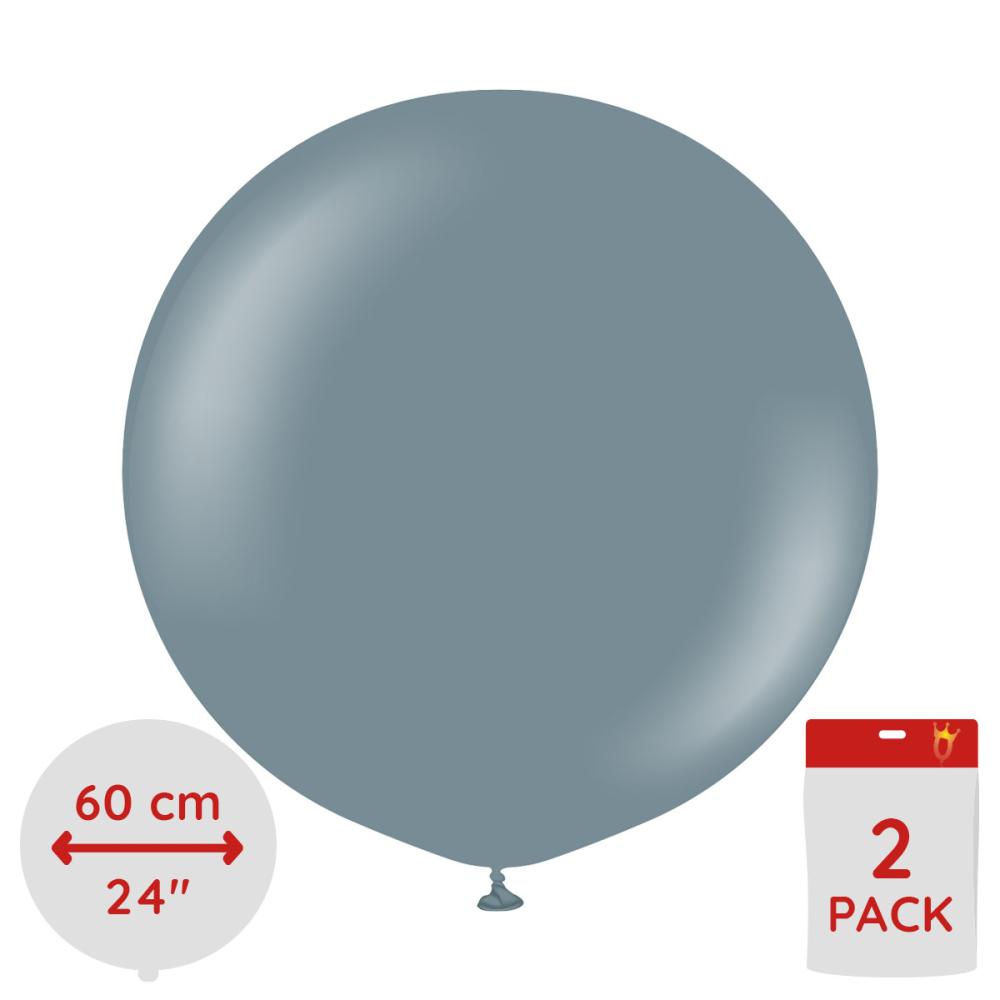 Latexballoons - Denim 60 cm 2-pack