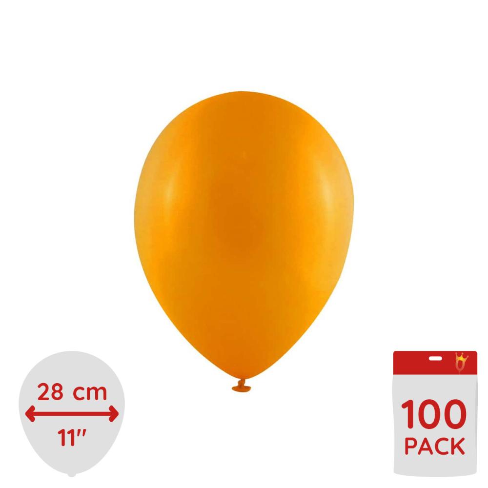 Latexballonger - Neon Orange 100-pack