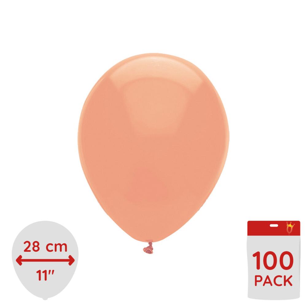 Latexballonger - Peach 100-pack
