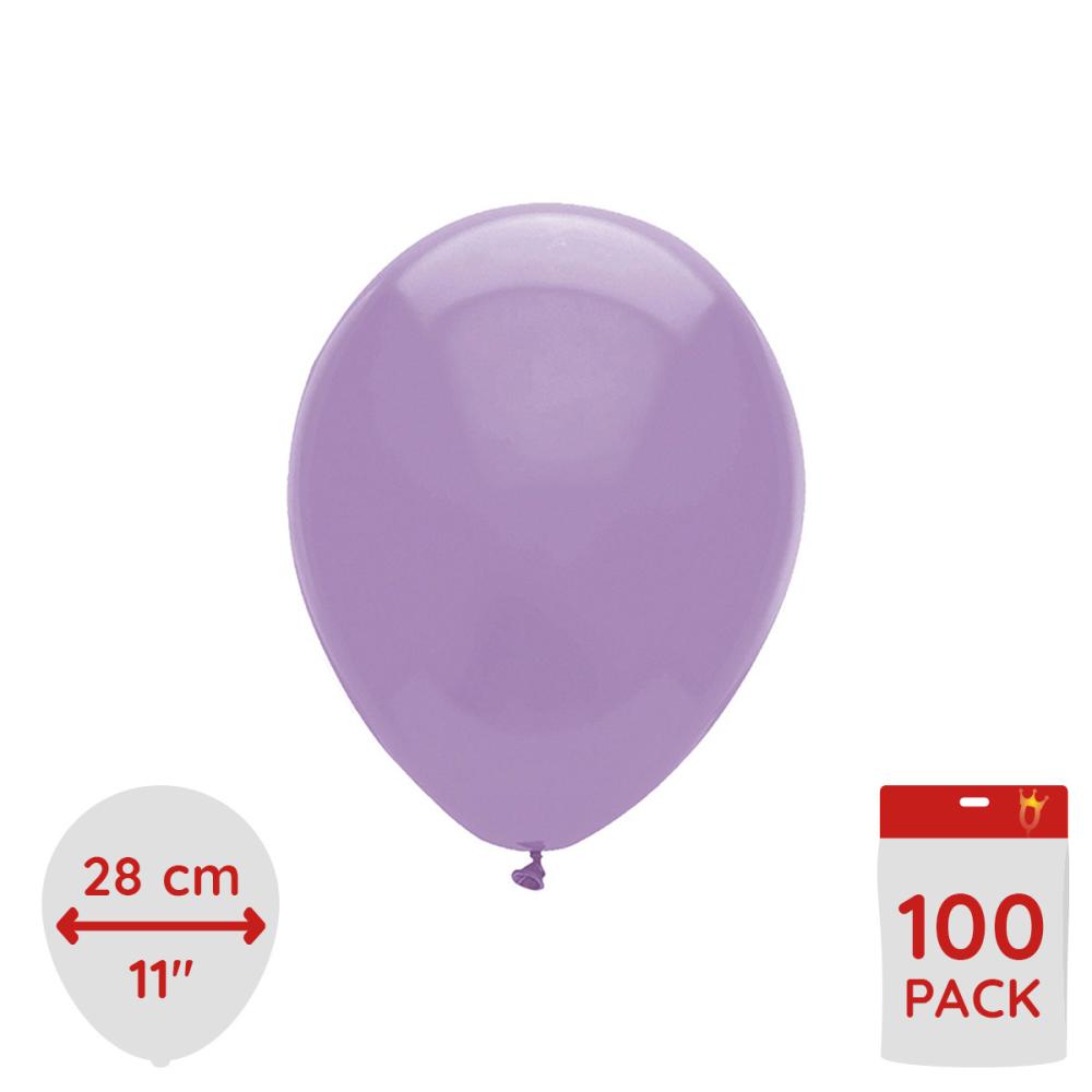 Latexballonger - Pastell-lila 100-pack