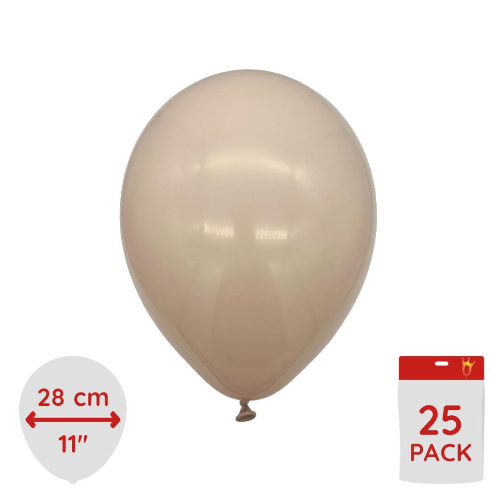 Latexballonger - Sand 25-pack