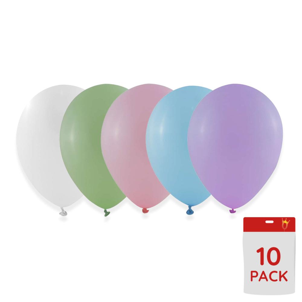 Ballongkombo - Pastell-mix 10-pack