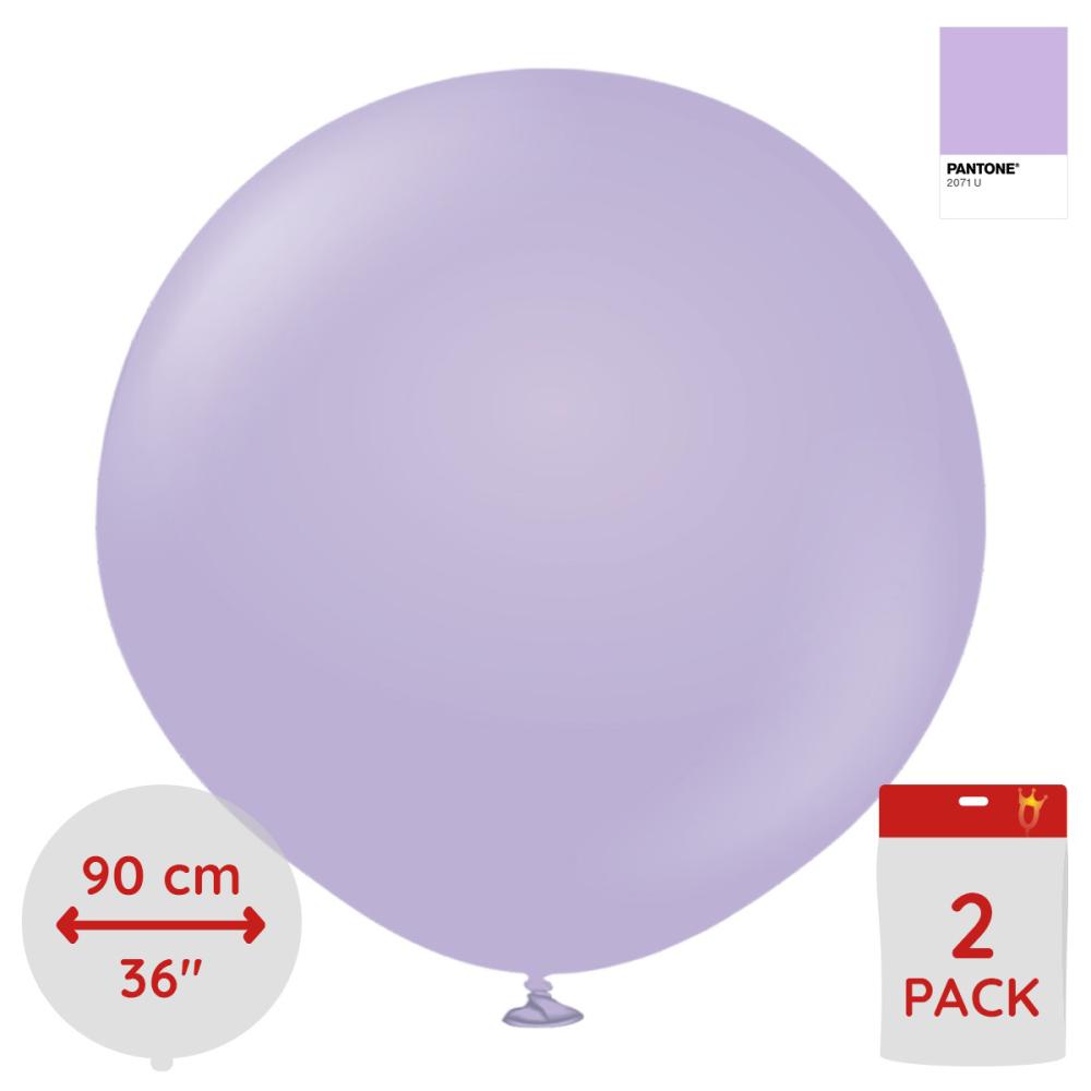 Latexballoons - Lilac 90 cm 2-pack