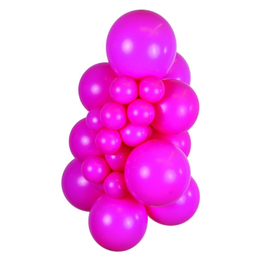 Latexballoons - Magenta 90 cm 2-pack