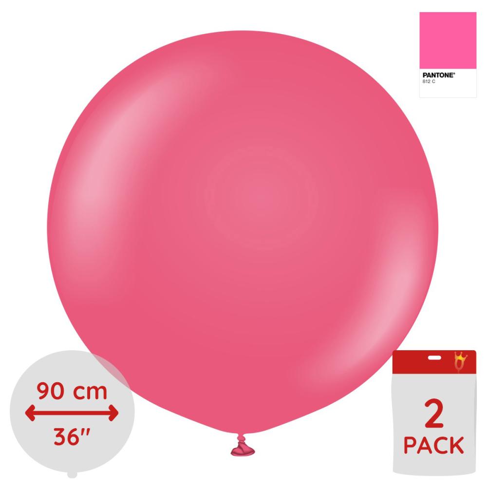 Latexballoons - Magenta 90 cm 2-pack