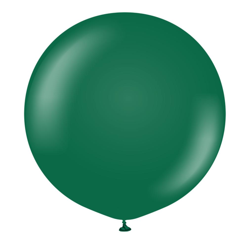 Latexballoons - Dark Green 90 cm 2-pack
